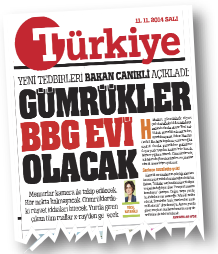 Yolsuzluğa sıfır tolerans!